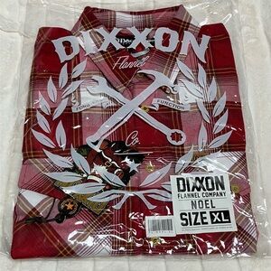 New DIXXON The Noel Flannel Mens XL BNIB